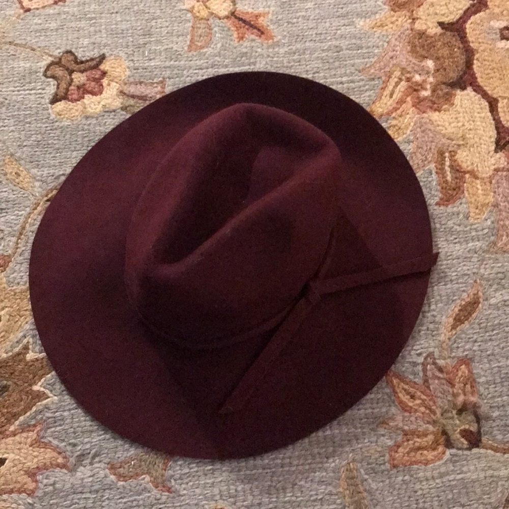 Felt Maroon Hat